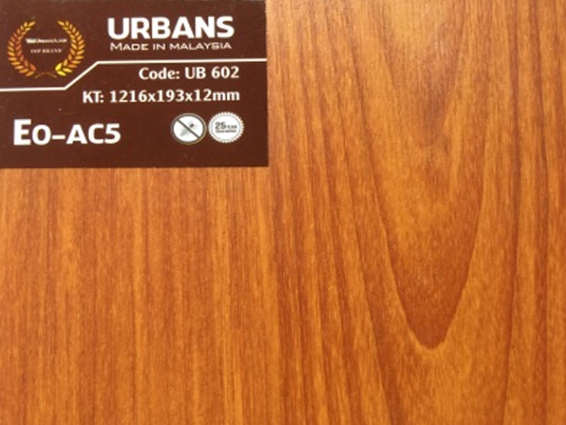 Sàn gỗ công nghiệp Urbans 12mm to